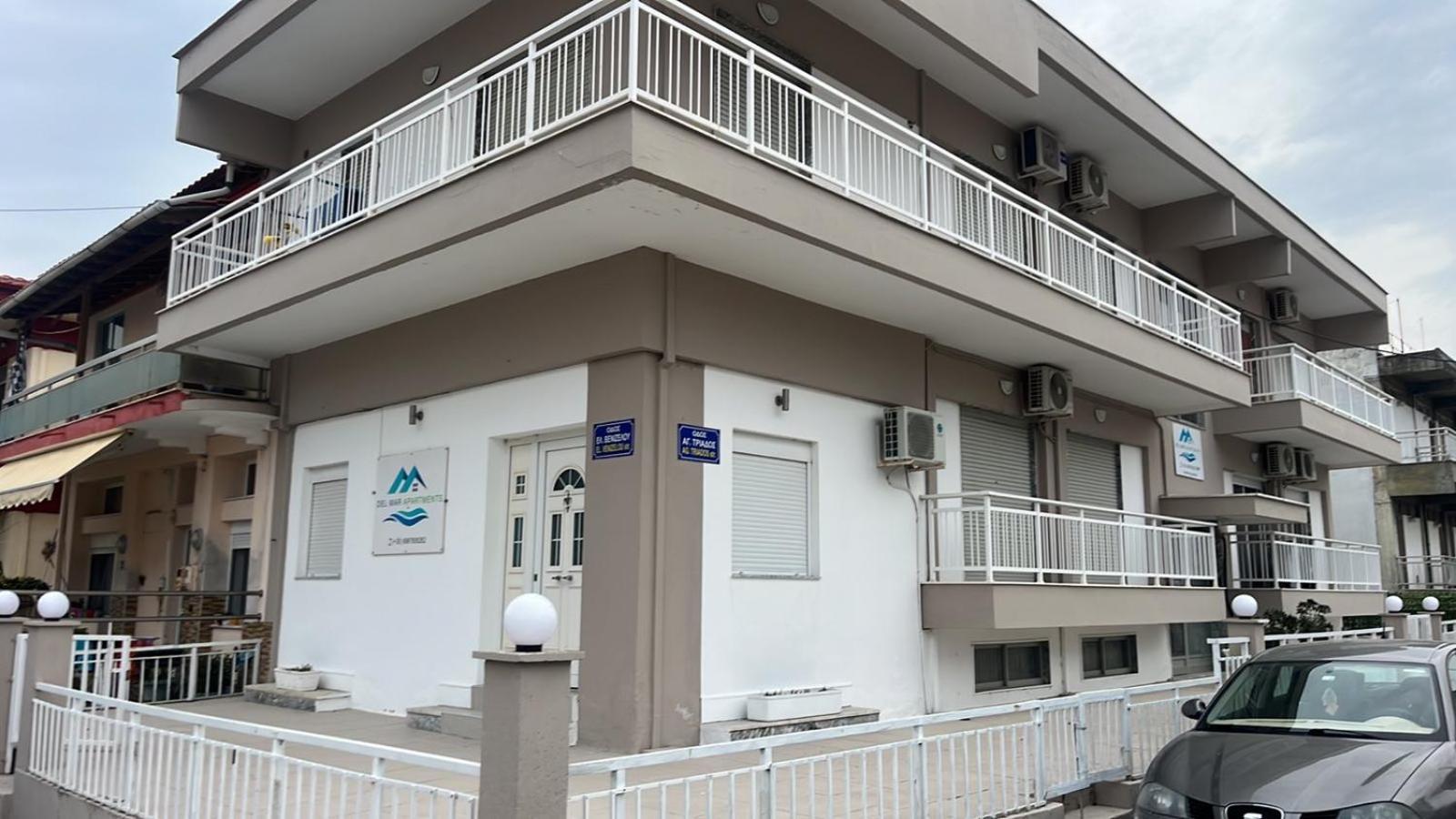 Del Mar Apartments I Agía Triáda Esterno foto